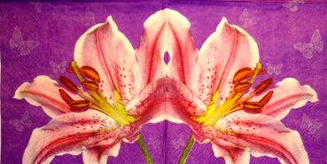 087 Lilies - 3-ply